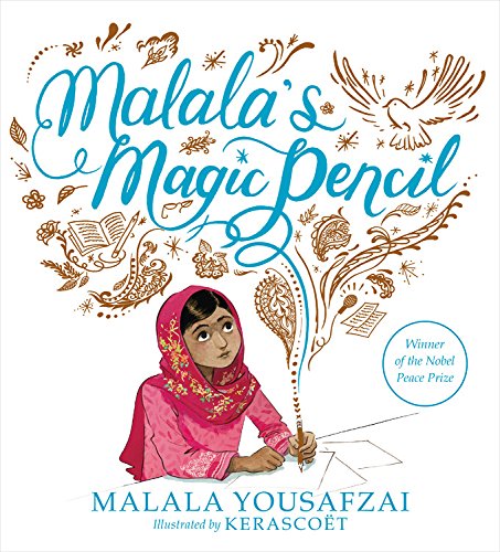 MALALA'S MAGIC Pencil book cover
